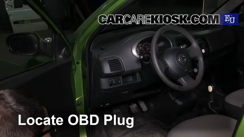 2005 Nissan Micra dCi 1.5L 4 Cyl. Turbo Diesel Lumière « Check engine » du moteur Diagnostic